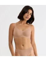 sloggi ZERO Feel Pure Soft bra - BROWN - SLOGGI BROWN - SLOGGI