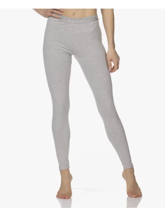 Dámské legíny - QS6758E - P7A - Šedé - Calvin Klein Dámské legíny - QS6758E - P7A - Šedé - Calvin Klein