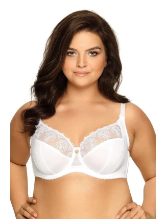 Měkká dámská podprsenka AV 1922 WHITE SSS Měkká dámská podprsenka AV 1922 WHITE SSS