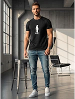 Pánské tričko s nápisem BEAR NX062R