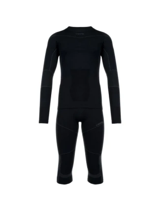 Pánské spodní prádlo VIKING Gary 3/4 Set Bamboo velikost L černá