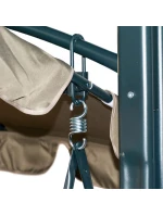 3MÍSTNÁ ZAHRADNÍ HOUPAČKA BLANCA SASKA GARDEN