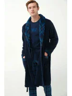 Vamp - Pánský župan se stylovou klopou 21629 - Vamp