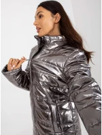 Bunda LK KR 507846.79P stříbro Bunda LK KR 507846.79P stříbro