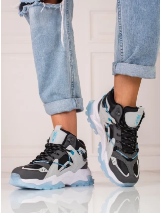 Výborné vícebarevné tenisky dámské bez podpatku Výborné vícebarevné tenisky dámské bez podpatku