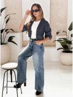 NUTI dámský svetr modrý FashionStreet MY1675