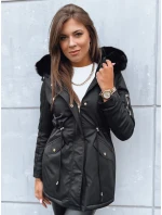 Dámská zimní bunda parka GODDESS černá FashionStreet TY3867