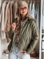 Dámská přechodná prošívaná bunda MARISSIA zelená FashionStreet TY4852