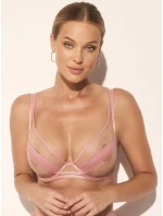Měkká dámská podprsenka soft Kinga SC-932 Lou Růžová Měkká dámská podprsenka soft Kinga SC-932 Lou Růžová