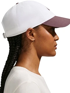 Baseballová čepice Nike Club bílo-fialová FB5368 104