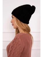 Fleecová čepice Anna K238 černá