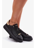Dámské tenisky z ECO kůže Big Star – černé