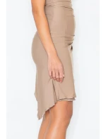 Dámské šaty Beatrice M053 Mocca - Figl