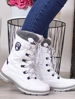 Dámské sněhule SN08/23 AM516B Bílá - American Club