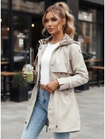 Dámská přechodná bunda parka MOZA šedá FashionStreet TY4286