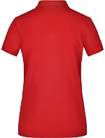 Daiber JN 969 Dámské piqué polo "Plain" 02.0969 red/red/white