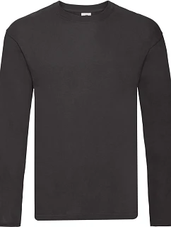Fruit of the Loom Original LSL T Pánské tričko s dlouhým rukávem 16.1428 black