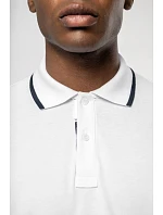 Kariban K 245 Pánské kontrastní piqué polo 20.K245 navy/white/light turquoise Kariban K 245 Pánské kontrastní piqué polo 20.K245 navy/white/light turquoise