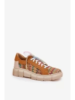 Dámské Kožené Polobotky Maciejka 05850-29 Multikolor Dámské Kožené Polobotky Maciejka 05850-29 Multikolor