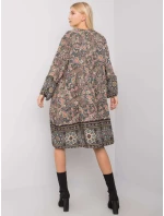 TW SK BI 5S0118B.25 khaki šaty TW SK BI 5S0118B.25 khaki šaty