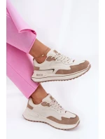 Dámské tenisky Big Star HI-POLY SYSTEM – béžové