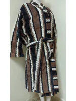 AKCE - Pánský froté župan 1201 Dallas hnědý - Vestis