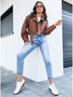 Dámská kožená bunda BADEN camel FashionStreet TY4337