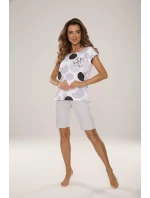 Pyžamo De Lafense 861 Amelia kr/r M-2XL Pyžamo De Lafense 861 Amelia kr/r M-2XL