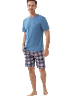 Pánské pyžamo Luna 803 v plné délce 3XL