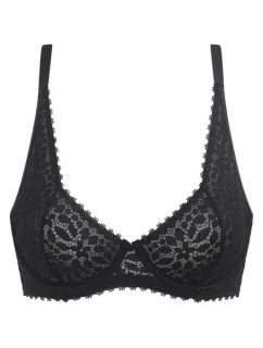 Dámská krajková podprsenka DIM DAILY DENTELLE UNDERWIRE BRA - DIM - černá
