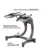 HMS PREMIUM STR10 PRO NASTAVITELNÝ STOJAN NA ČINKY