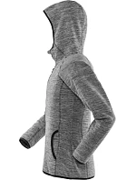 Spiro S 245F Dámská mikrofleecová mikina s kapucí 29.245F grey/black