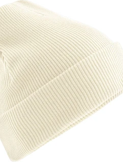Beechfield B 830N Pletená čepice z bio bavlny 53.830N off white