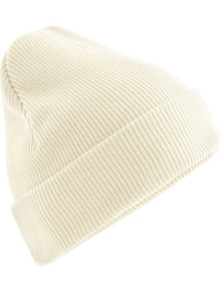 Beechfield B 830N Pletená čepice z bio bavlny 53.830N off white