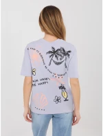 T shirt D12022AH02645AA jasny fioletowy