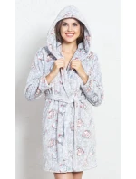 Dámský župan krátký s kapucí Tučňáci Dámský župan krátký s kapucí Tučňáci