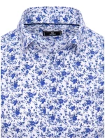 FashionStreet pánská bílá košile s krátkým rukávem KX1012