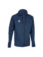 Fotbalová tréninková mikina s kapucí SELECT Monaco navy blue v24