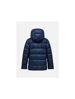 Bunda PEAK PERFORMANCE Jr Frost Down Puffer Jacket, tmavě modrá Bunda PEAK PERFORMANCE Jr Frost Down Puffer Jacket, tmavě modrá