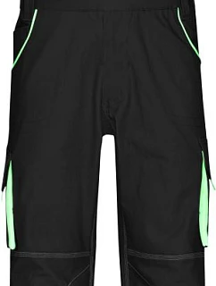 Daiber JN 848 (42-60) Pracovní kalhoty s laclem - Color 02.0848 black/lime green