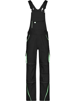Daiber JN 848 (42-60) Pracovní kalhoty s laclem - Color 02.0848 black/lime green Daiber JN 848 (42-60) Pracovní kalhoty s laclem - Color 02.0848 black/lime green