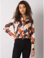 Halenka DHJ BZ 15251.82 černá a béžová Halenka DHJ BZ 15251.82 černá a béžová