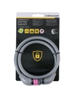 Lankový zámek na kolo Dunlop, kód 1042510 Lankový zámek na kolo Dunlop, kód 1042510