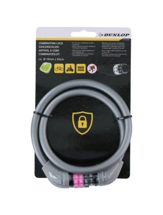 Lankový zámek na kolo Dunlop, kód 1042510 Lankový zámek na kolo Dunlop, kód 1042510