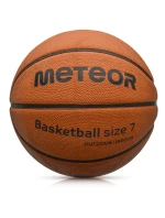 Basketbalový tréninkový míč Meteor Cellular 7 hnědý