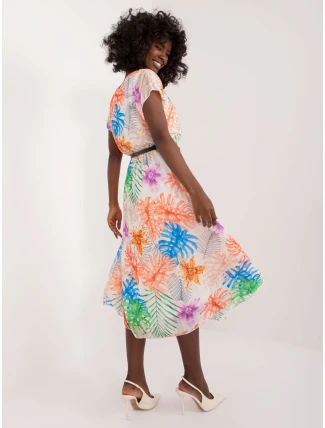 Šaty DHJ SK 8839 3.30 světle béžová Šaty DHJ SK 8839 3.30 světle béžová