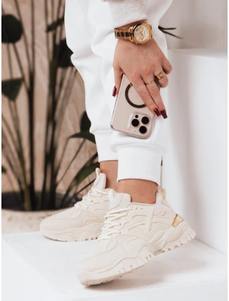 Dámské tenisky CILLE beige FashionStreet ZY0459