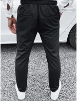 Pánské černé kalhoty FashionStreet UX4413