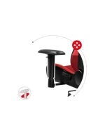 Herní židle Huzaro Force 6.2 Red Mesh Herní židle Huzaro Force 6.2 Red Mesh