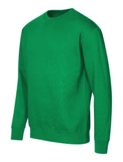 Unisex mikina Crew (trávově zelená)
